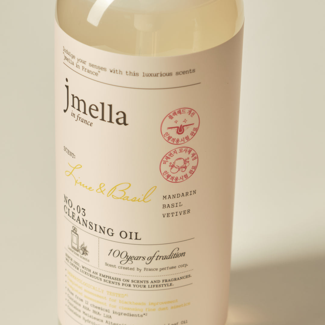 j.mella In France Lime & Basil Cleansing Oil