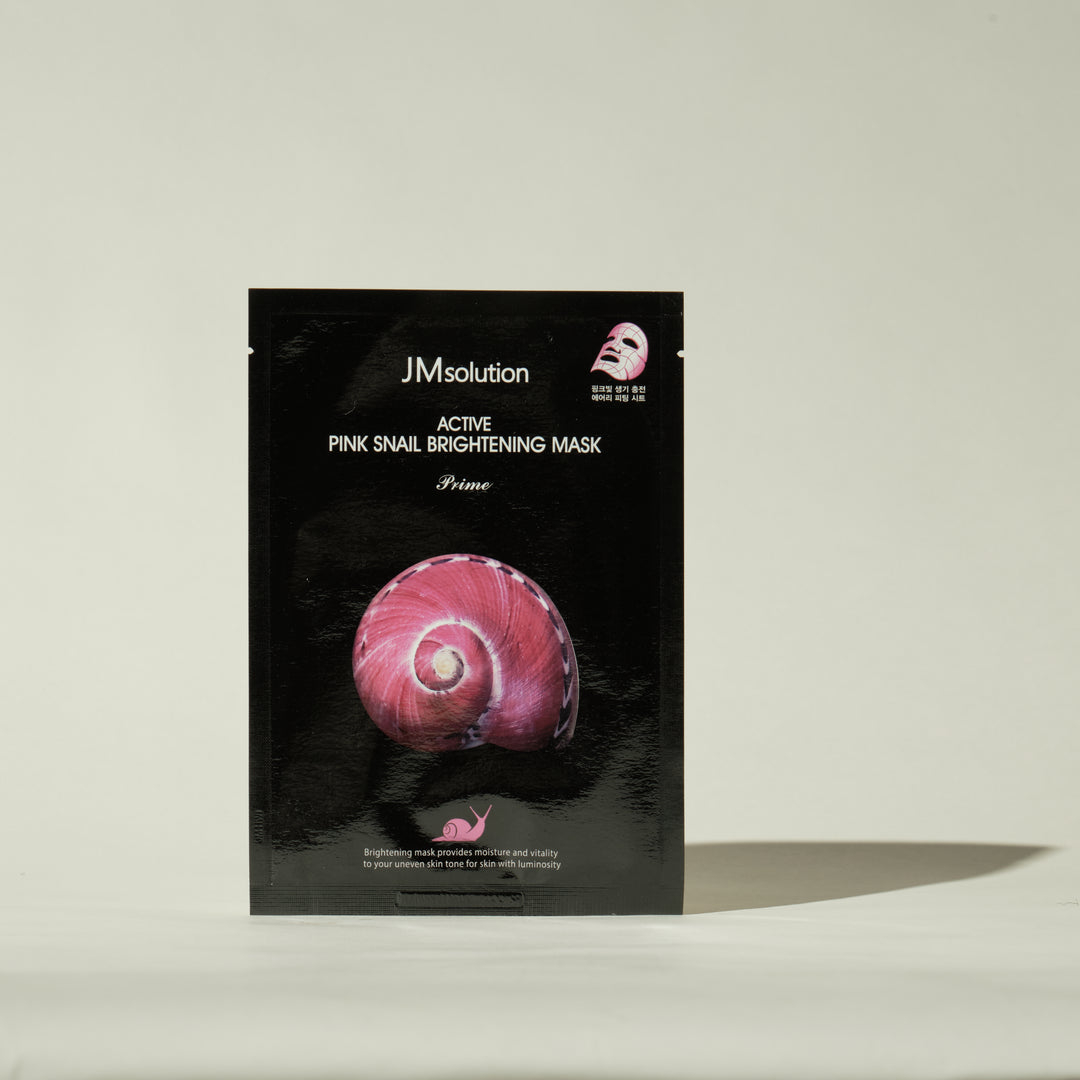 JM Solution Active Pink Snail Brightening Mask (10 pcs)