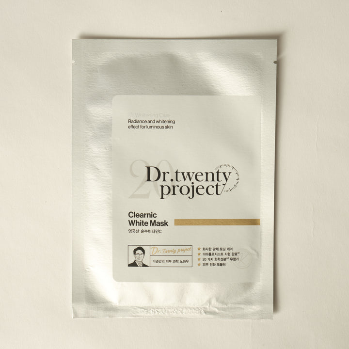 Dr. Twenty Project Clearnic White Mask Pack *10pcs (box)