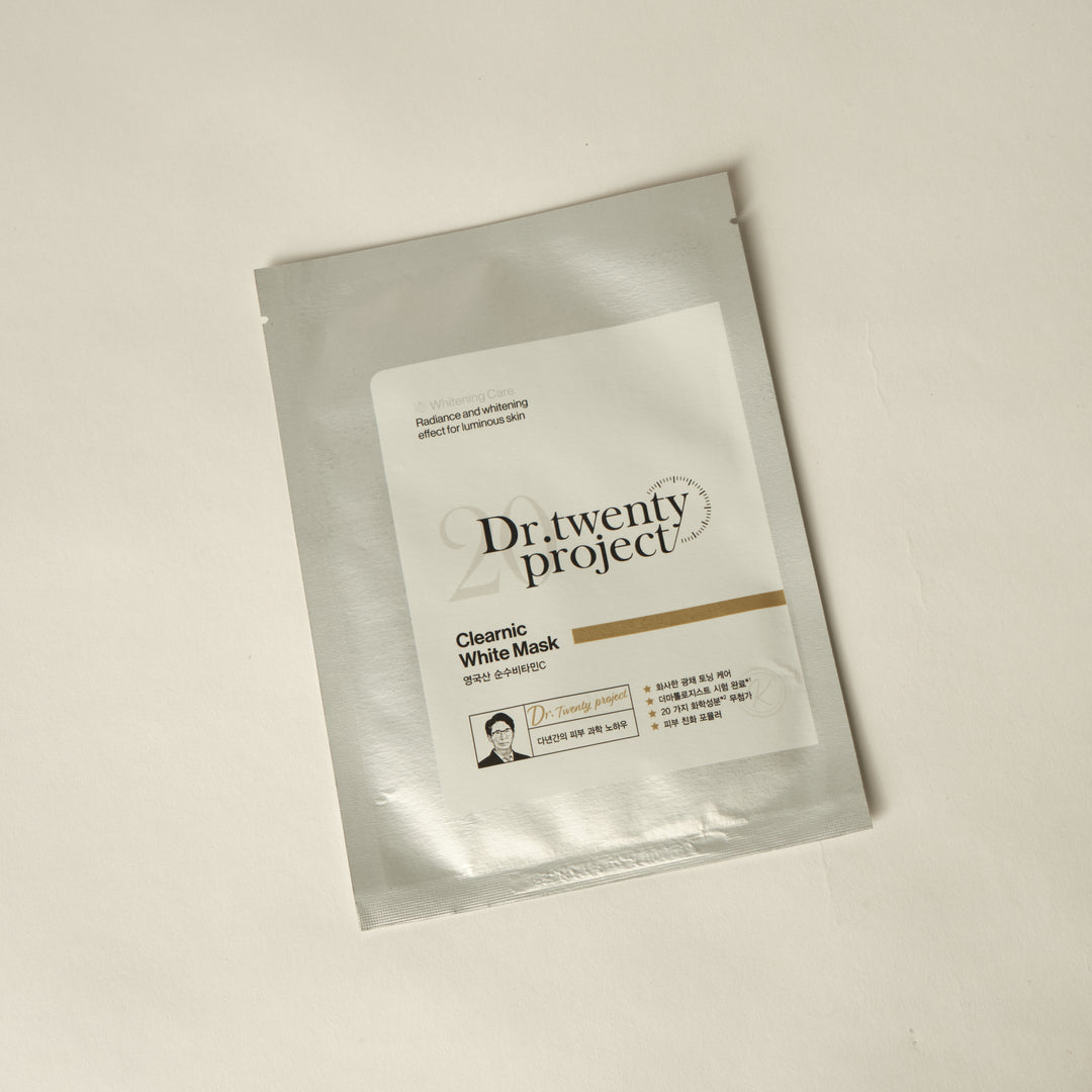 Dr. Twenty Project Clearnic White Mask Pack *10pcs (box)